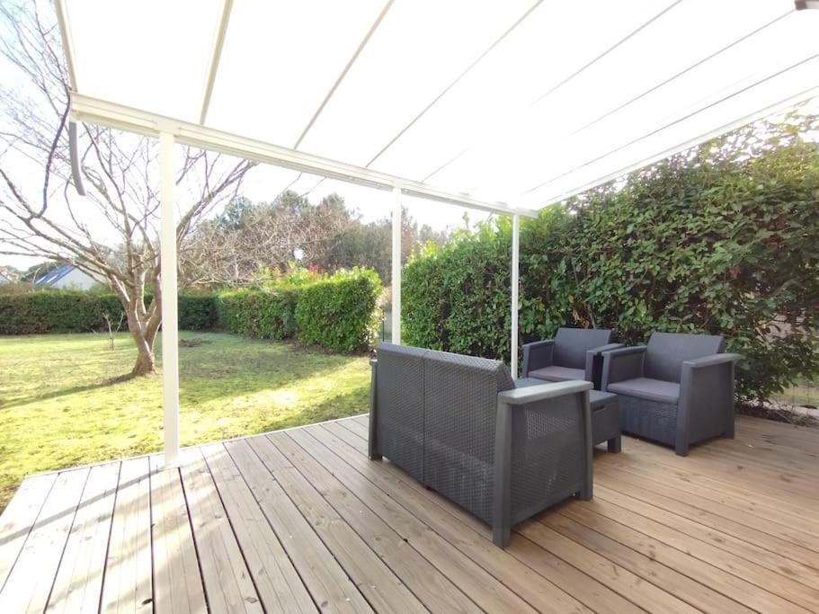 Logement Au Calme Avec Jardin Proche De Vannes Elven Exterior photo